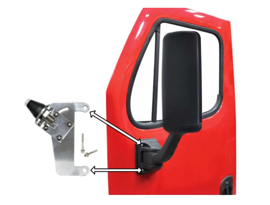 DRIVER EXTREME 2008-19 CLASSIC CASCADIA P3 MOUNT WITH DX239 STUD (DRX-3502)