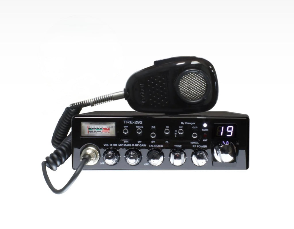 Texas Ranger TRE292 CB Radio With Roger Beep - Compact Cobra 29 Size Chassis