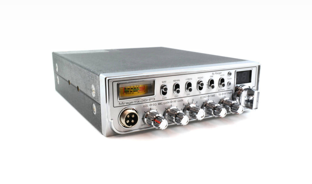 Mirage MX-36HP3 Compact 10 Meter Radio With Echo And Talkback
