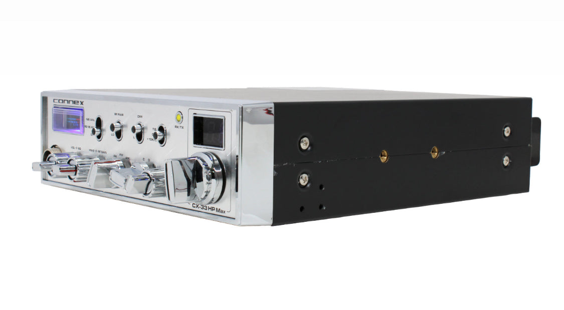 Connex 33HP MAX High Powered 10 Meter Amateur Radio with Echo Advanced 125w Output Easy to Use