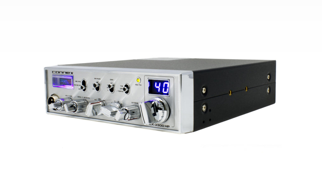 Connex CX 3300 HP 10 Meter Amateur Radio with Blue Lights