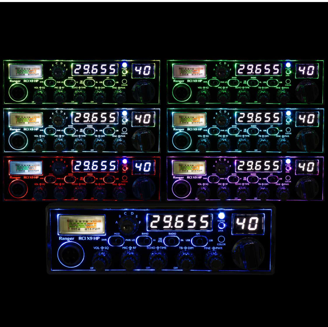 Ranger RCI-X9 120W 10 Meter Radio with Am, USB/LSB Modes