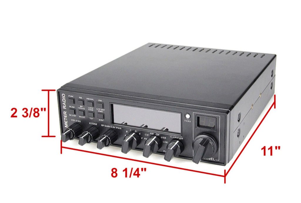 AnyTone AT-5555 PLUS Mobile Transceiver AM/FM/SSB 10 Meter Radio BRAND NEW