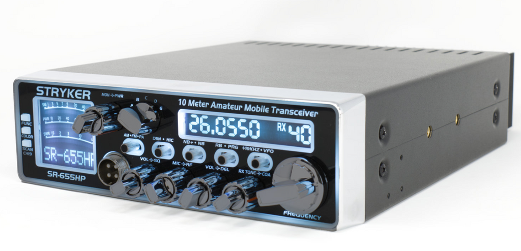 Stryker SR-655HPC+ 10 Meter Radio with Amazing Clear Audio High Power 100+ Watts